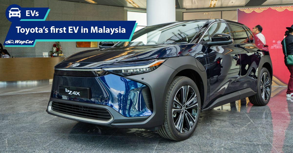 First look at the Malaysian-spec Toyota bZ4X EV, launching in Malaysia ...
