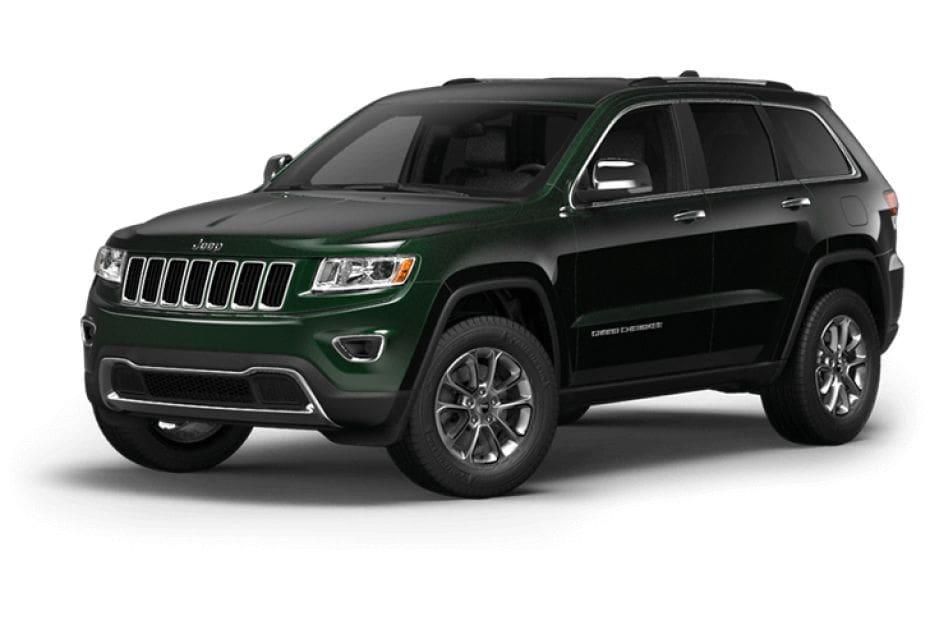 Jeep Grand Cherokee Black Forest Green