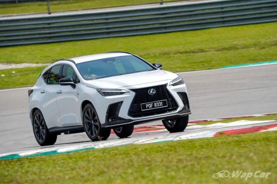 New prices for 2023 Lexus NX; up by RM 5k-RM 26k, prices now starting at RM 376k