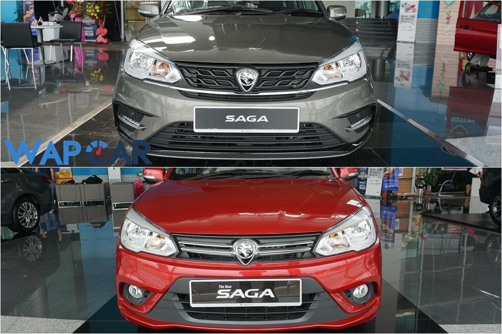 New Proton Saga – Comparing It Side-By-Side With The Older Model 01
