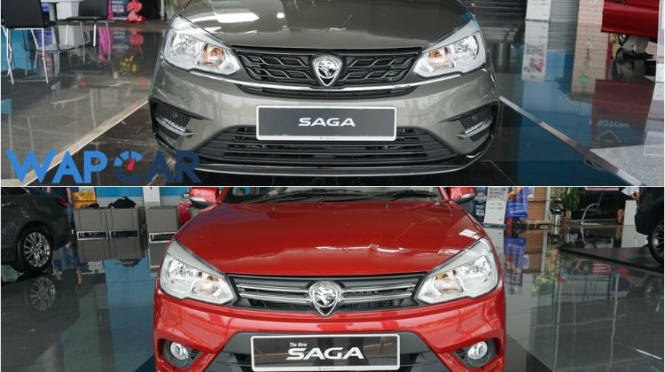 New Proton Saga – Comparing It Side-By-Side With The Older Model