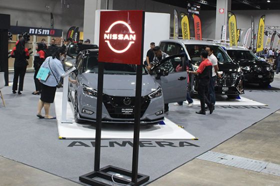 Check out Nissan's booth at Tokyo Auto Salon-KL 2023 and get Nismo merchandise