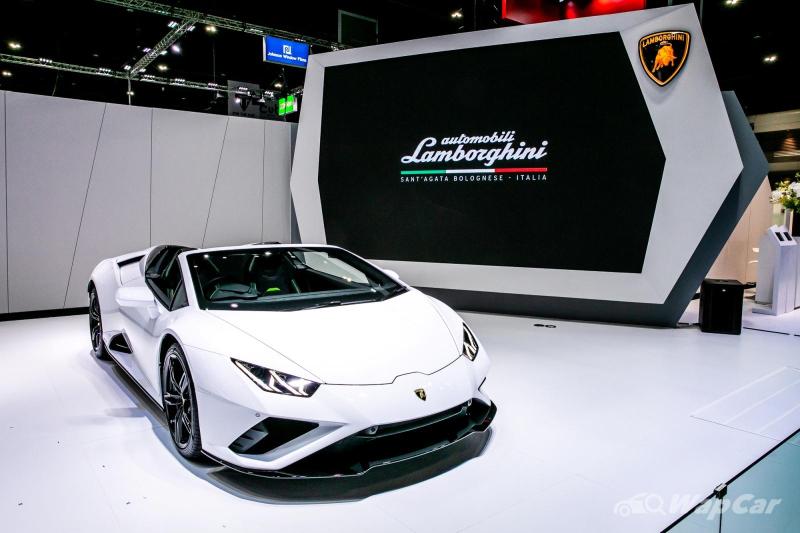 Live Photos: 2020 Lamborghini Aventador SVJ Roadster, Huracan Evo, and Urus showcased in Bangkok