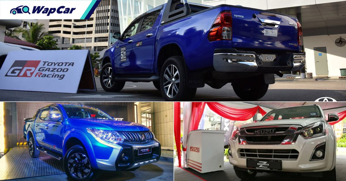 Used pick-up trucks: Toyota Hilux, Isuzu D-Max, Mitsubishi Triton - how their resale value hold up after 5 years 01