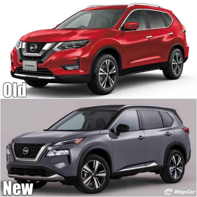 New vs Old: All-new 2021 Nissan X-Trail vs old model 02