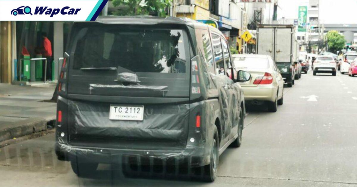 Spied: Next-gen Nissan Serena C28 spotted testing in Thailand though it was never offered there! 01