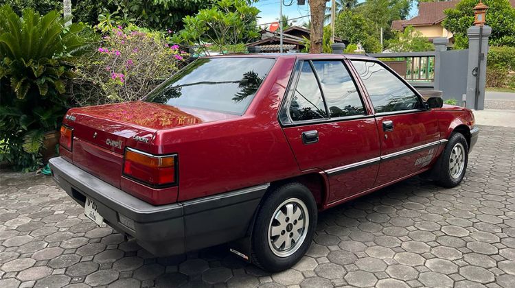 Donor to the first Saga, this mint 1990 Mitsubishi Lancer is for sale in Thailand for RM 16k