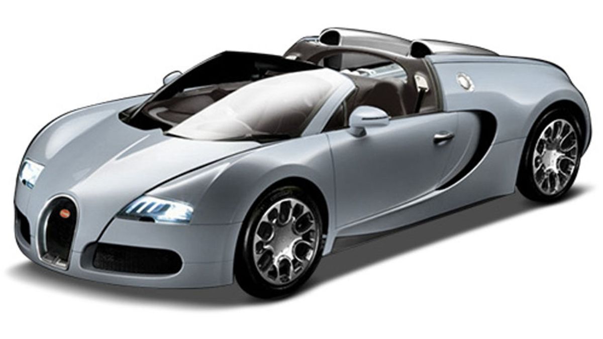 Bugatti Veyron Light Blue