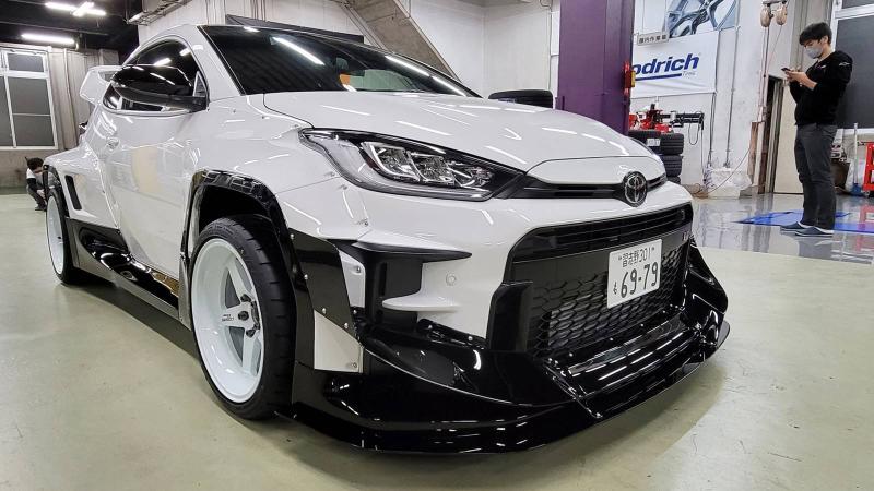 To cost RM 300k++ in Malaysia new, Rocket Bunny cut up this 2021 Toyota GR Yaris! 02