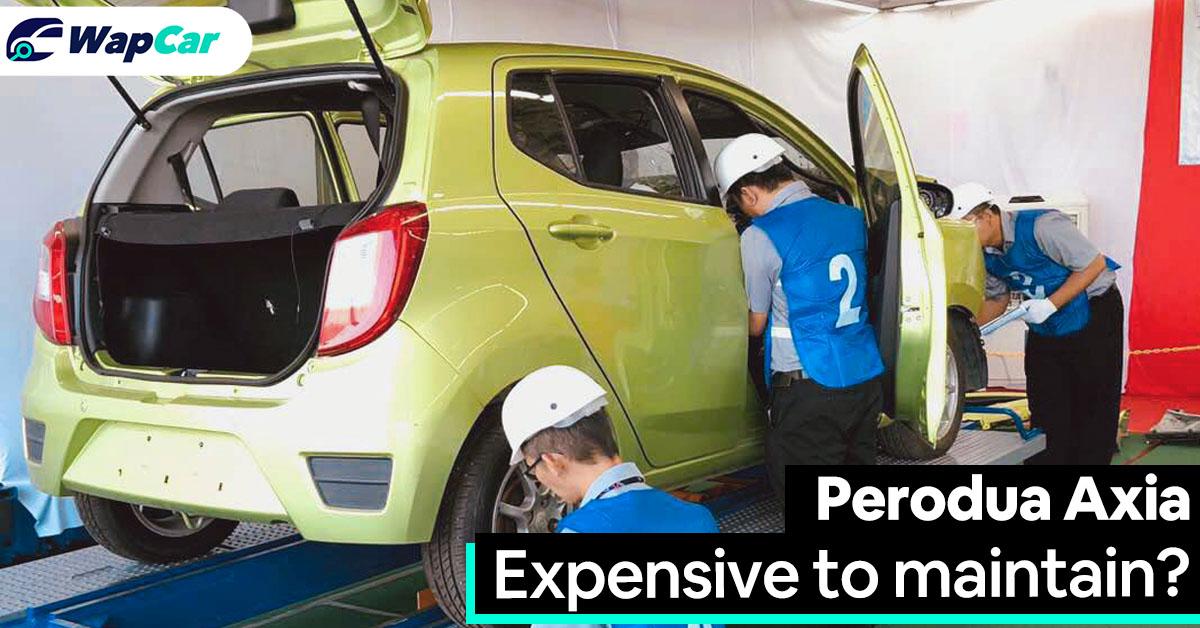 Perodua Axia: How much does it cost to maintain over a 5-year period? 01