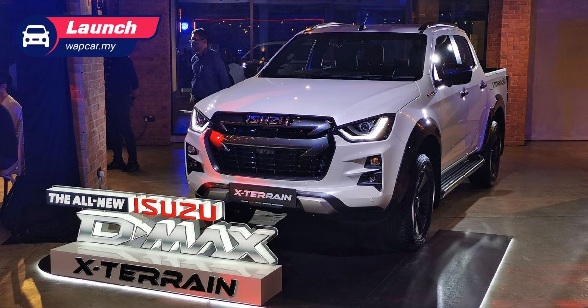 2022 Isuzu D-Max X-Terrain updated with 360 cam and more, priced from RM 147k 01