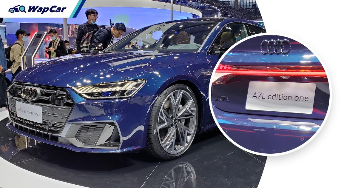 China-only LWB 2021 Audi A7L unveiled in Auto Shanghai, longer wheelbase than A8 01