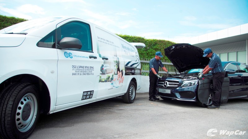 You can now have your Mercedes-Benz serviced at your doorstep during the MCO 02