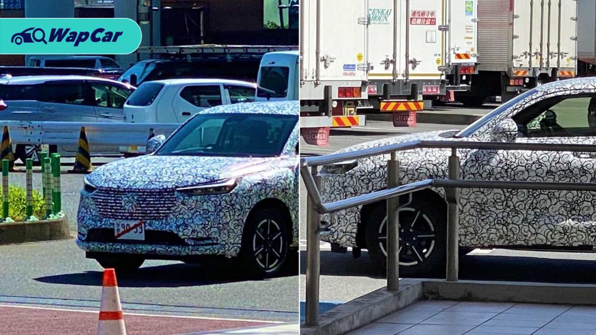 Spied: All-new 2021 Honda HR-V spotted in camo! 01