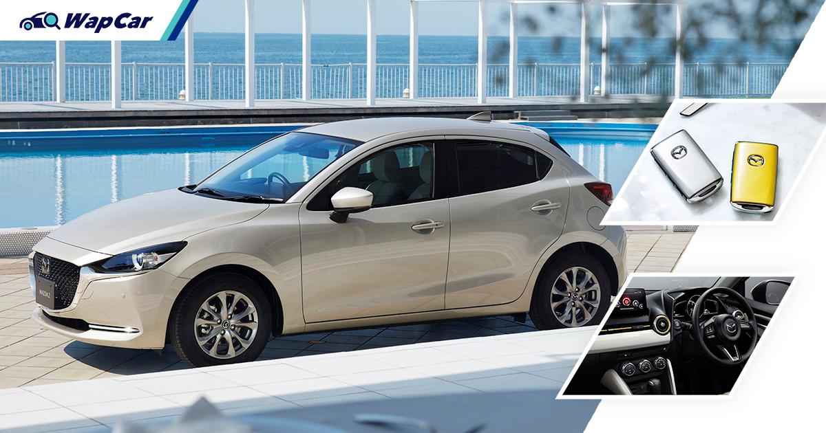 2021 Mazda 2 updated in Japan with improved Skyactiv-G engine and a sunny paintjob 01