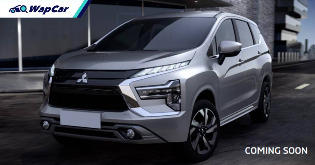 Confirmed: This is the first look of the new 2022 Mitsubishi Xpander facelift! 01
