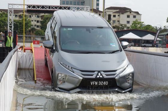 Mitsubishi Xpander: Not a 4x4, but MMM wants to show you its 205 mm ground clearance is good enough for mild flash floods