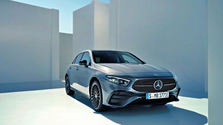 2023 Mercedes-Benz A-Class facelift unveiled - Petrol engines get 48V mild-hybrid, new fingerprint sensor