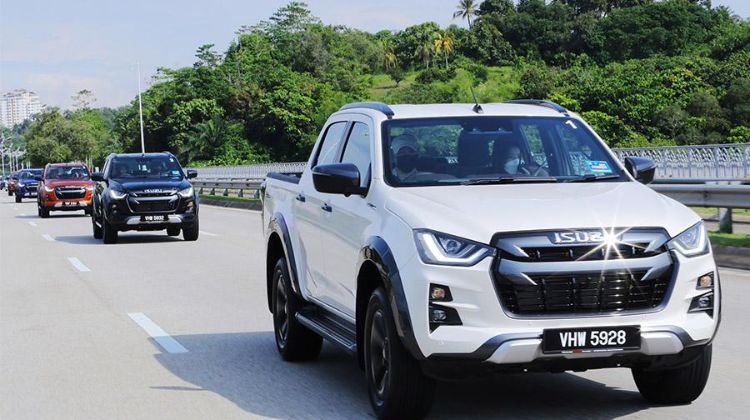 New record sales for Isuzu D-Max in Malaysia in 2022, 79% are 1.9-litre variants