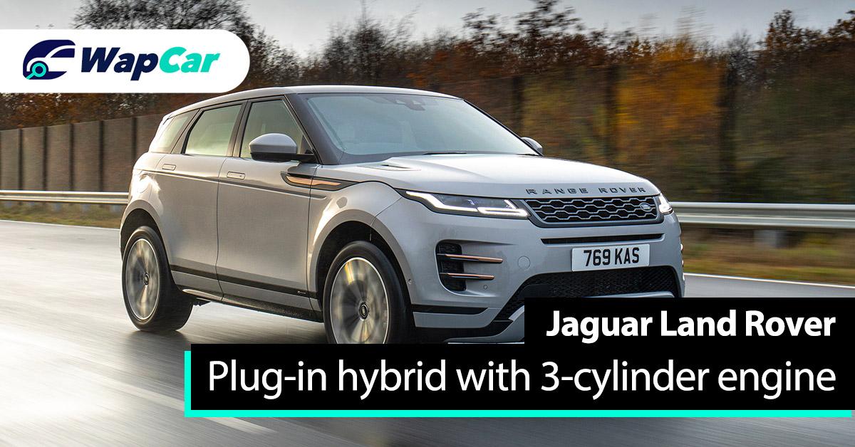 Jaguar Land Rover's new plug-in hybrid powertrain features a 3-cylinder engine 01