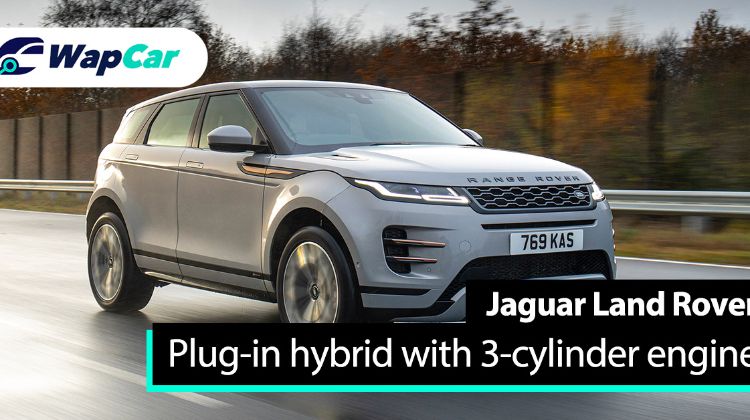 Jaguar Land Rover's new plug-in hybrid powertrain features a 3-cylinder engine