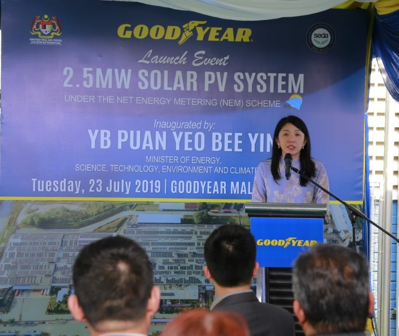 Goodyear's Shah Alam plant is now powered by 2.5 MW solar panels  02
