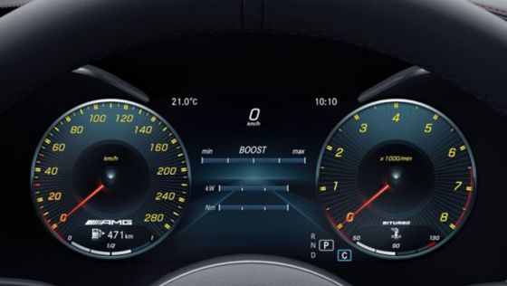 Mercedes-Benz AMG C-Class (2019) Interior 003