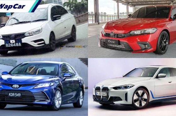 Pelancaran sedan di Malaysia tahun 2022 – Honda Civic, Toyota Camry facelift & Proton Saga MC2