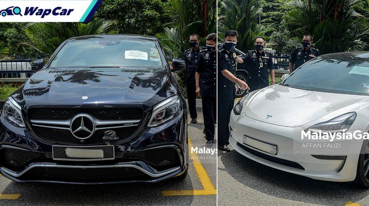 Mercedes-AMG GLE 63 S, Tesla Model 3 milik Datuk Seri antara yang dirampas selepas tokan judi dalam talian diberkas!