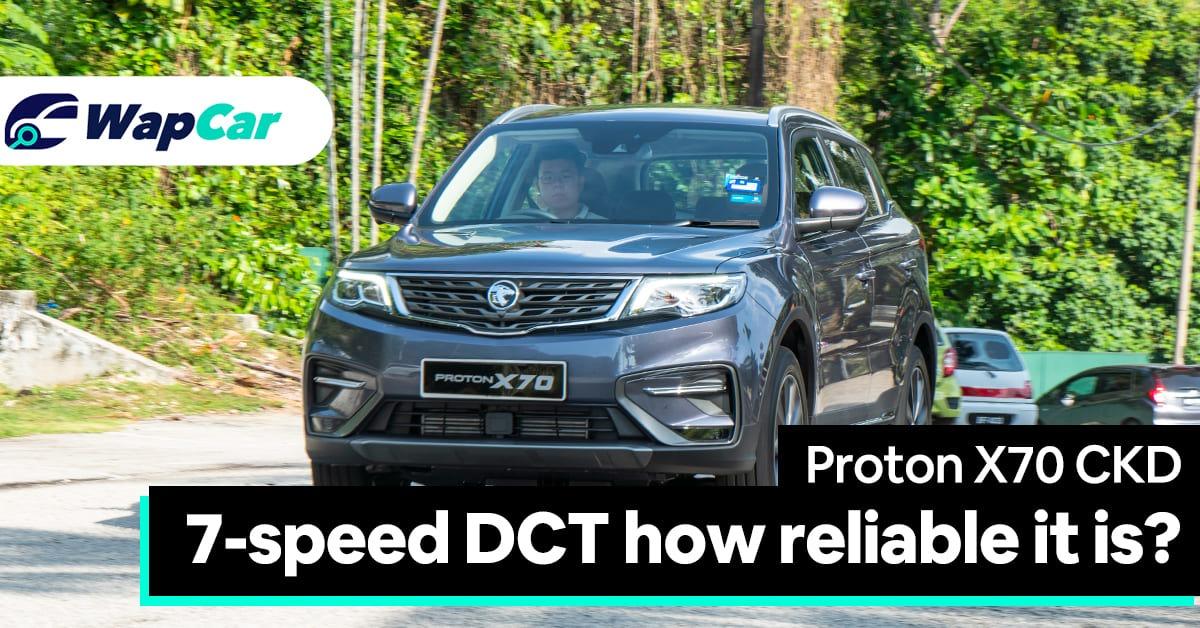 2020 Proton X70 CKD 7-speed wet DCT is tested in Malaysia, lifespan of 350k km 01