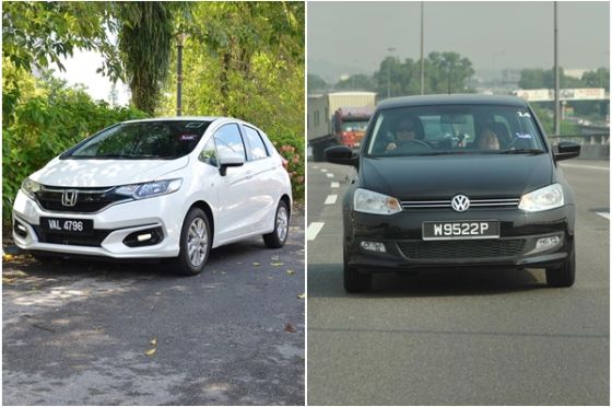 Used 2018 Honda Jazz vs 2018 Volkswagen Polo hatch - A compact clash of the continents