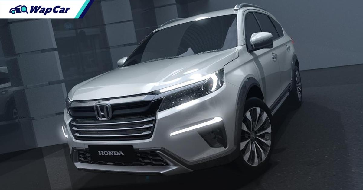 This Honda N7X Concept is a thinly disguised 2022 Honda BR-V 01
