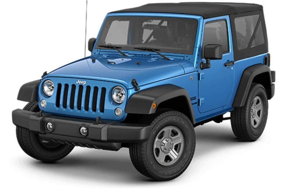 Jeep Wrangler Hydro Blue