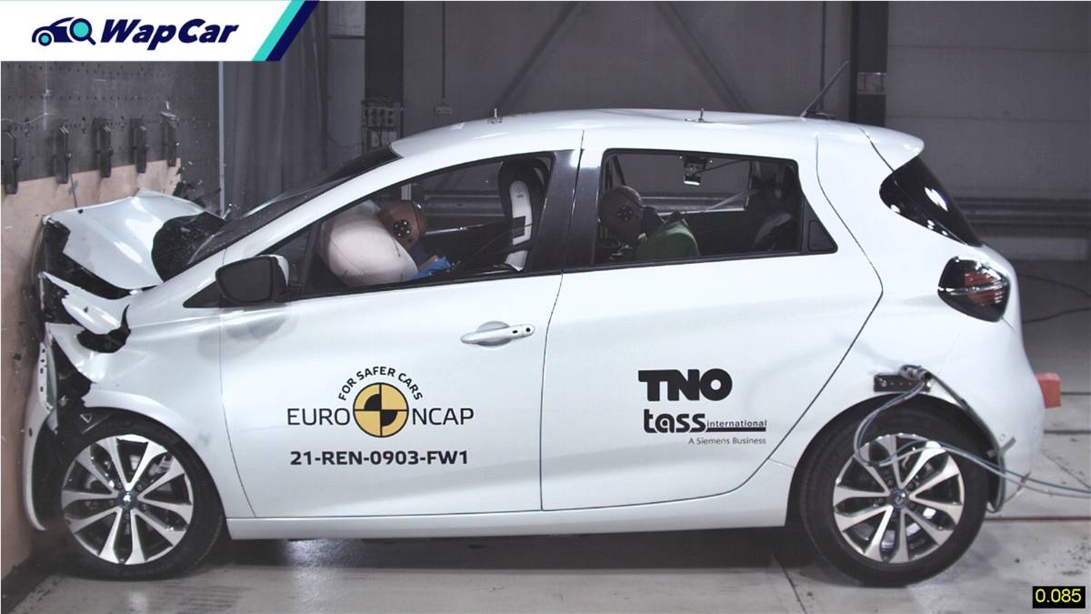 Renault Zoe 2021 mendapat skor 0-bintang dalam ujian Euro NCAP, Perodua Axia lagi selamat! 01