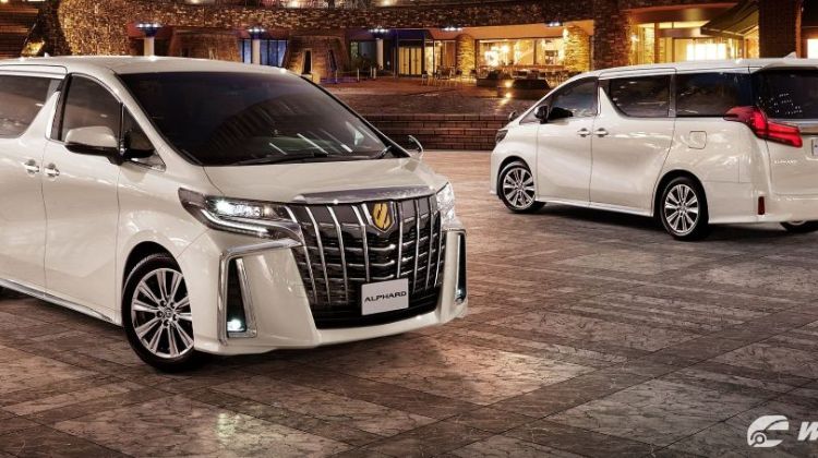 Toyota Vellfire gets ‘Goldeneye’ treatment, Alphard gets gold badge – coming soon at your local recond dealer?