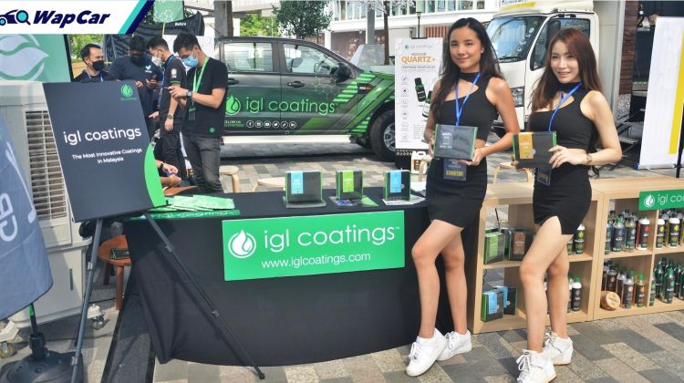 Discounts and free detailing consultations from IGL Coatings at the WapCar Auto Show this weekend