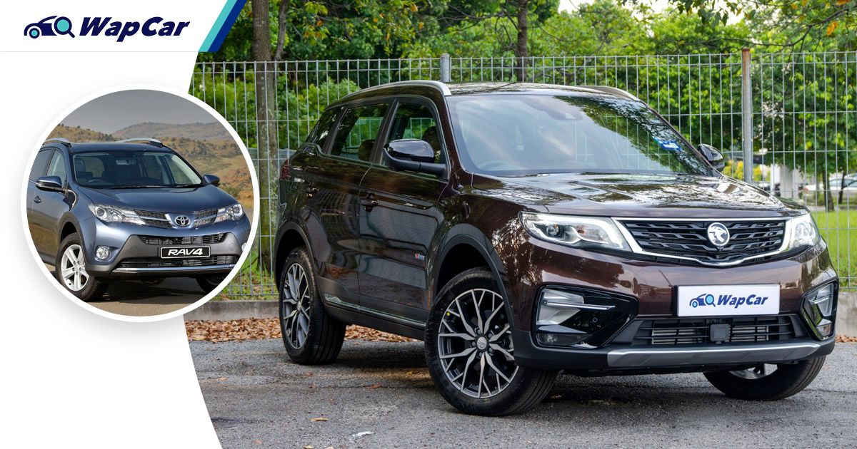 Believe it or not, but the Proton X70 is based on the older Toyota RAV4 01