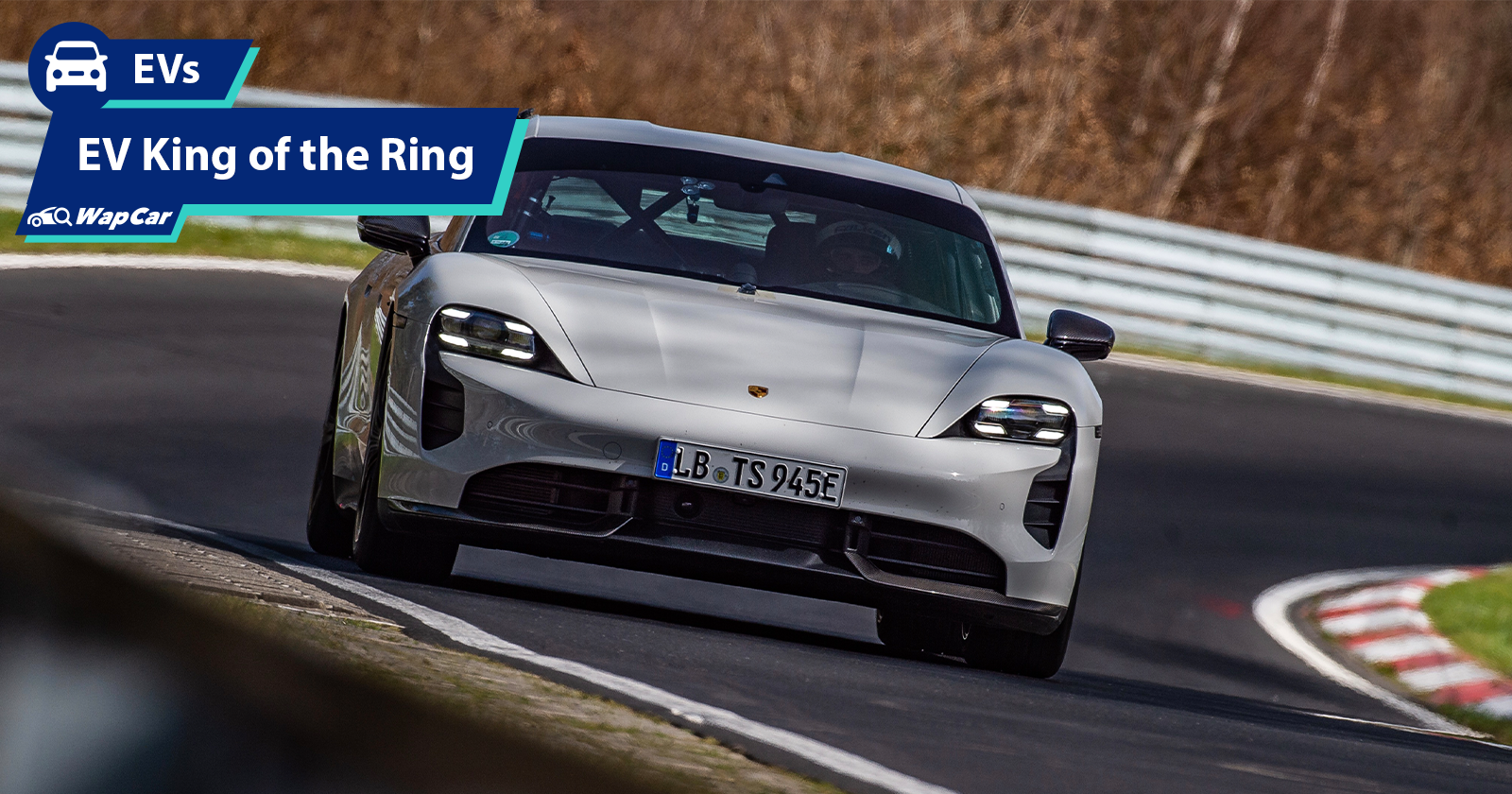 Porsche Taycan takes back EV throne on the Nurburgring from Tesla Model S 01