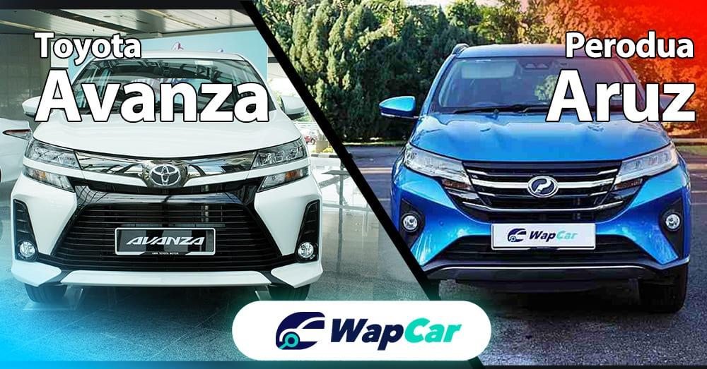 The few areas the Toyota Avanza is better than the Perodua Aruz/Toyota Rush, what are they?   01