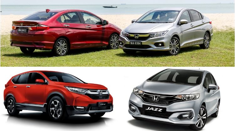 Price up for Honda City, Jazz, CR-V - Jazz now from RM 75k, City RM 78k, CR-V RM 151k