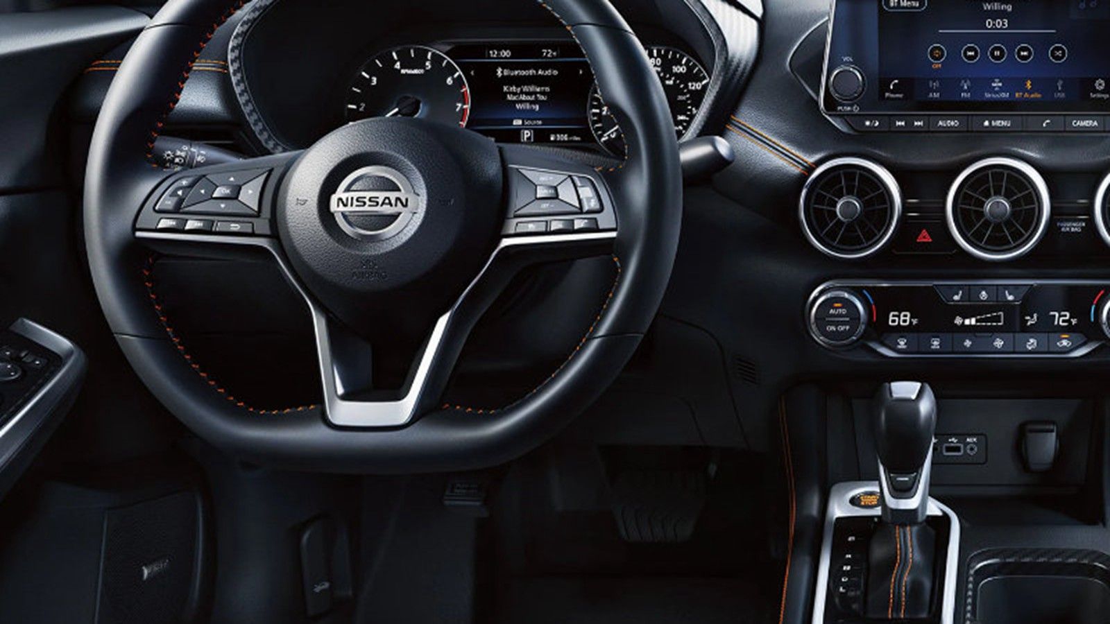 2023 Nissan Sentra S 2.0L Xtronic CVT Interior 003