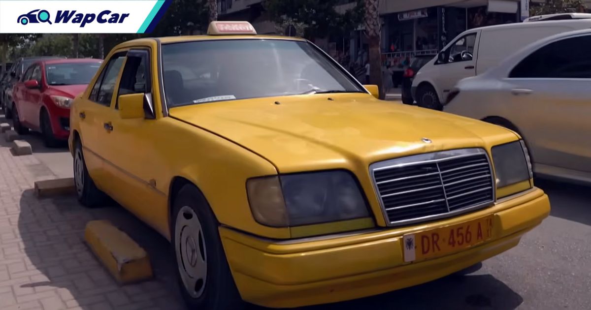 1 million km and counting; this W124 Mercedes-Benz E200 is still on its original engine 01
