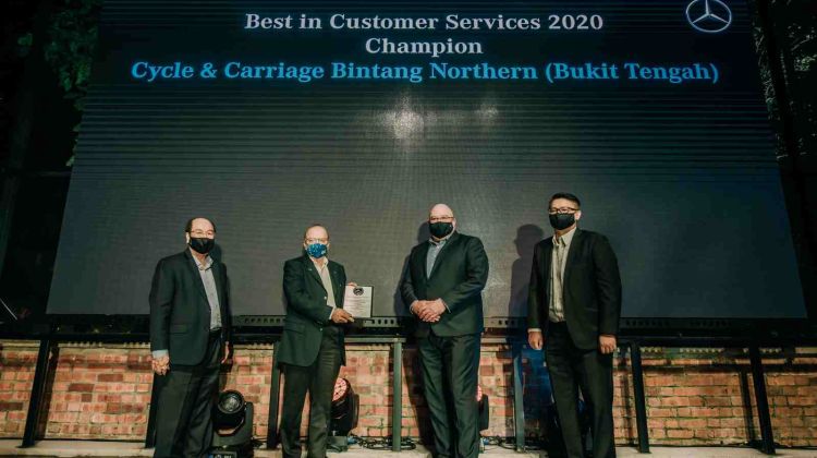 Mercedes-Benz Malaysia awards their most hardworking dealers of 2020