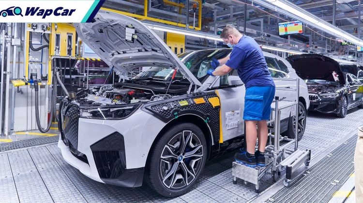 Teased in Malaysia, BMW iX electric SUV starts full production in Germany