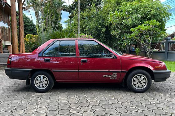 Donor to the first Saga, this mint 1990 Mitsubishi Lancer is for sale in Thailand for RM 16k