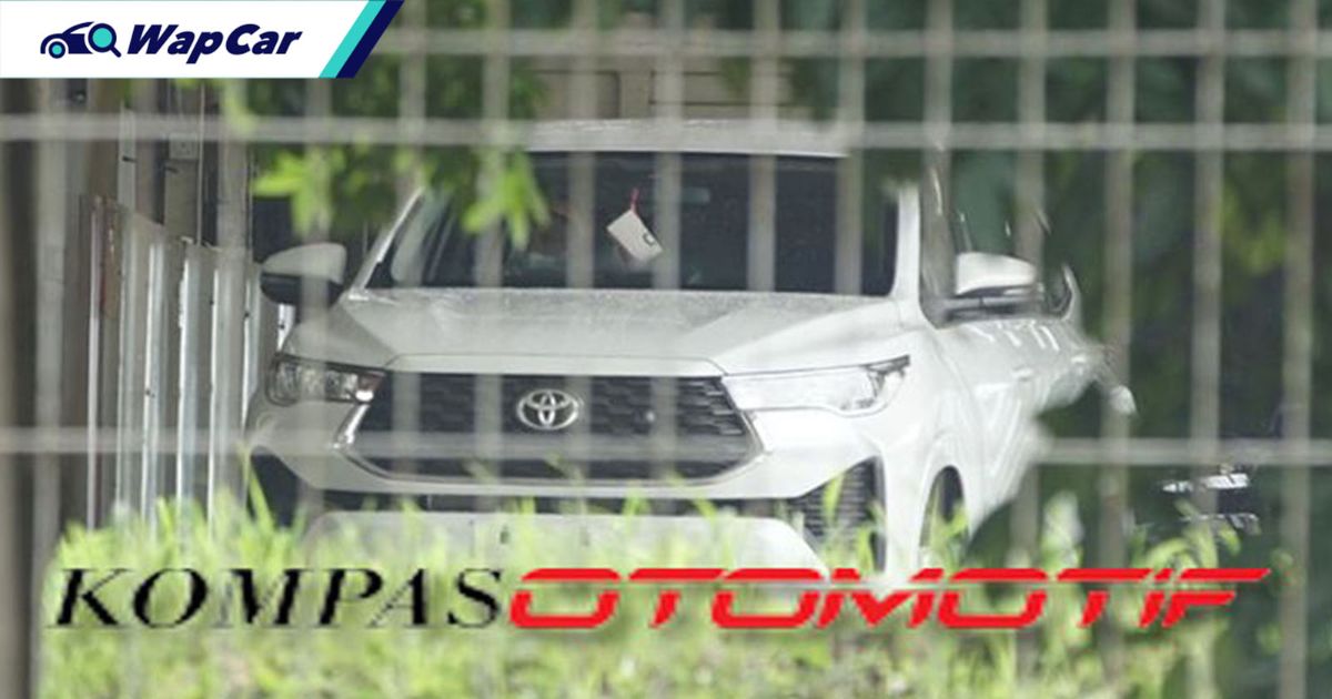 Spied: 2023 Toyota Innova Zenix spotted in Indonesia with sunroof and it looks good! 01