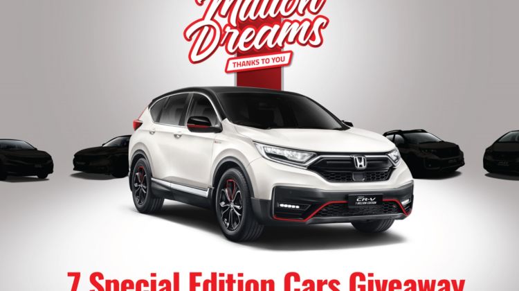 Honda Malaysia kicks off 1 Million Dreams contest, frontliners have higher chances