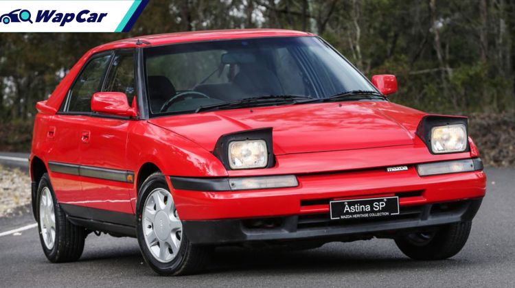 Favoured among playboys, the Mazda Astina is a headlight-flipping 90s icon