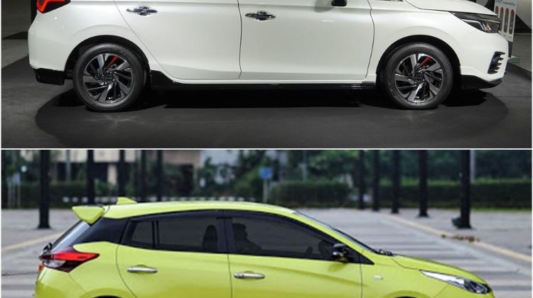 2021 Honda City Hatchback vs Toyota Yaris facelift – Should you wait or not?