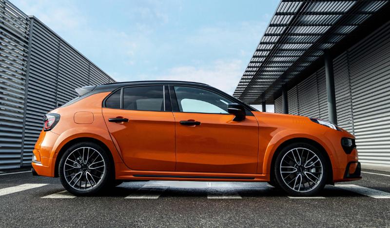 New Lynk & Co 02 hatchback officially unveiled; Takes aim at VW Golf GTI 02